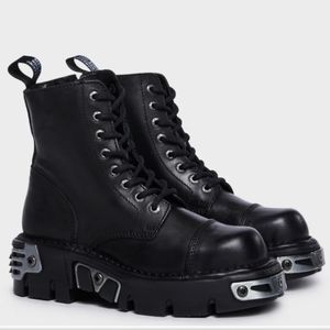 New Rock Reactor Lug Sole Boot